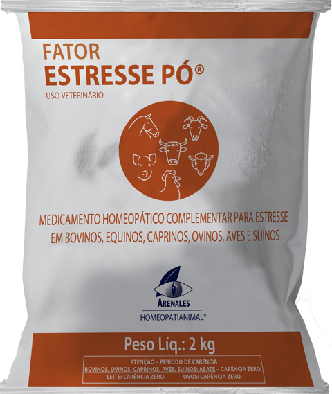 Fator Estresse Pó® - Arenales Homeopatia Animal