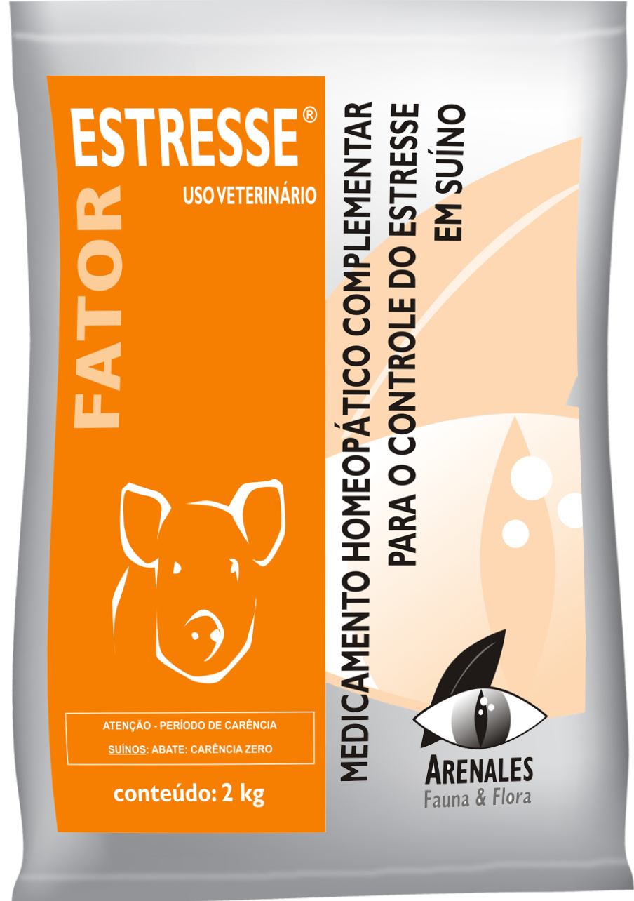 Fator Estresse Suíno® Fator Estresse Suíno® - Arenales Homeopatia Animal