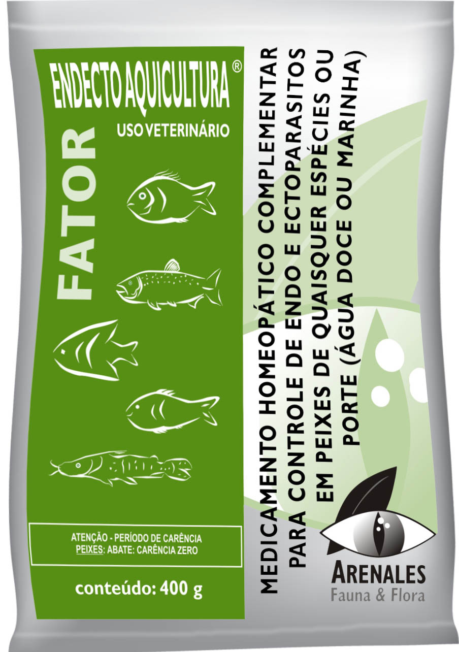 Fator Endecto Aquicultura® Fator Endecto Aquicultura® - Arenales Homeopatia Animal