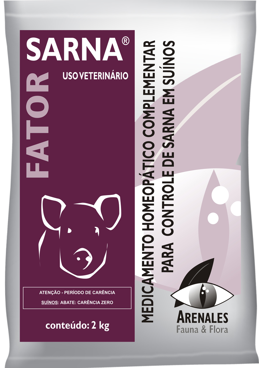 Fator Sarna Suíno® - Arenales Homeopatia Animal