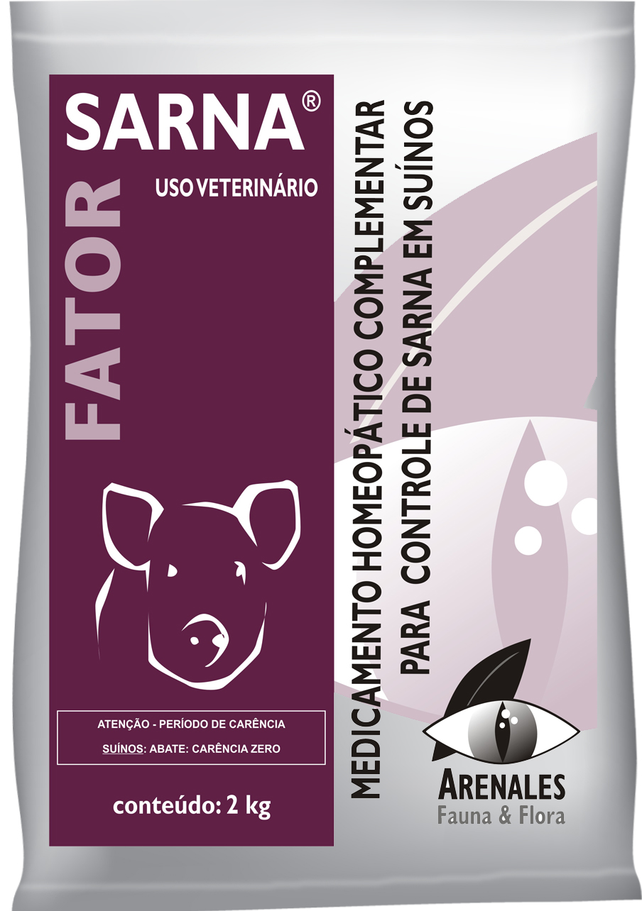 Fator Sarna Suíno® Fator Sarna Suíno® - Arenales Homeopatia Animal
