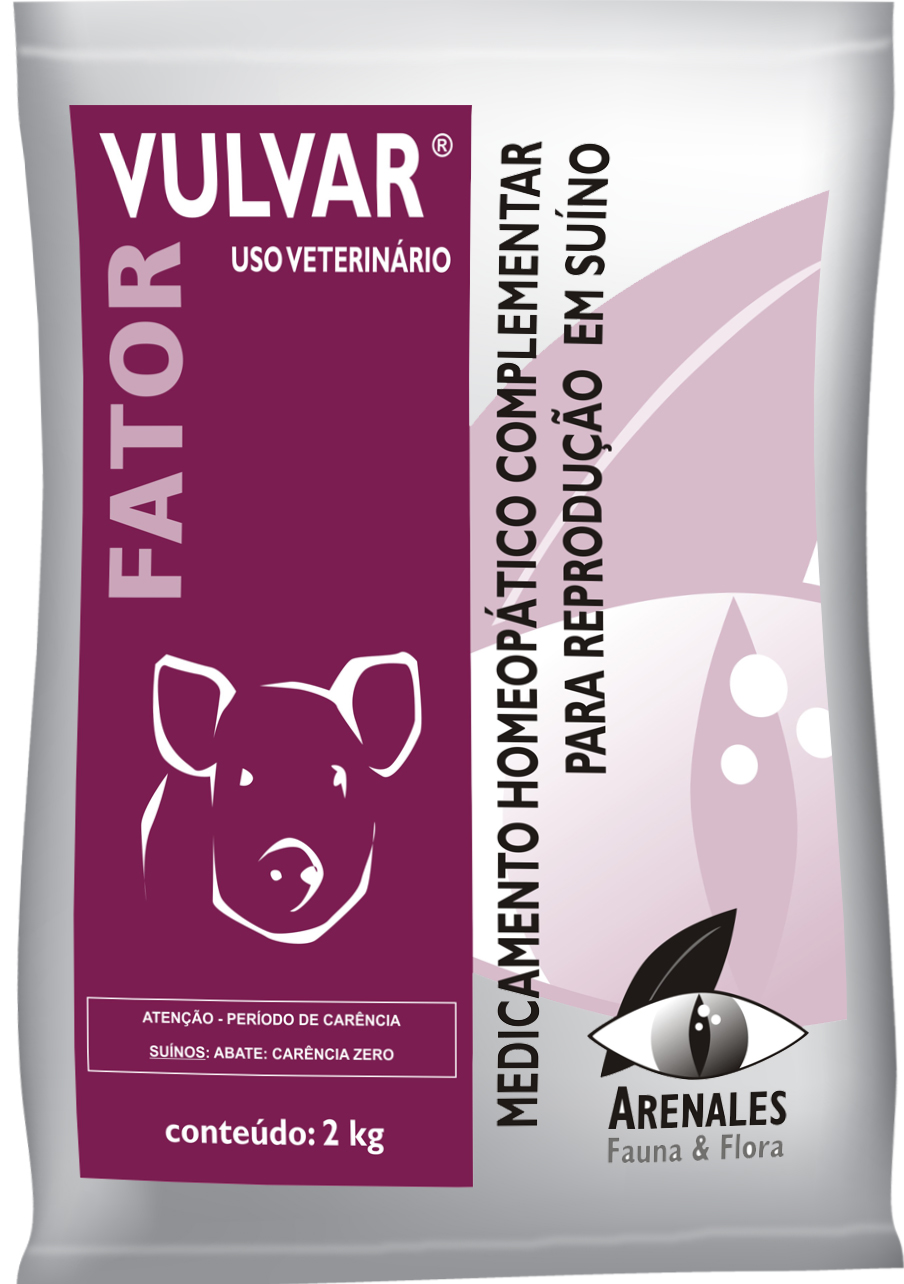 Fator Vulvar Suíno® Fator Vulvar Suíno® - Arenales Homeopatia Animal