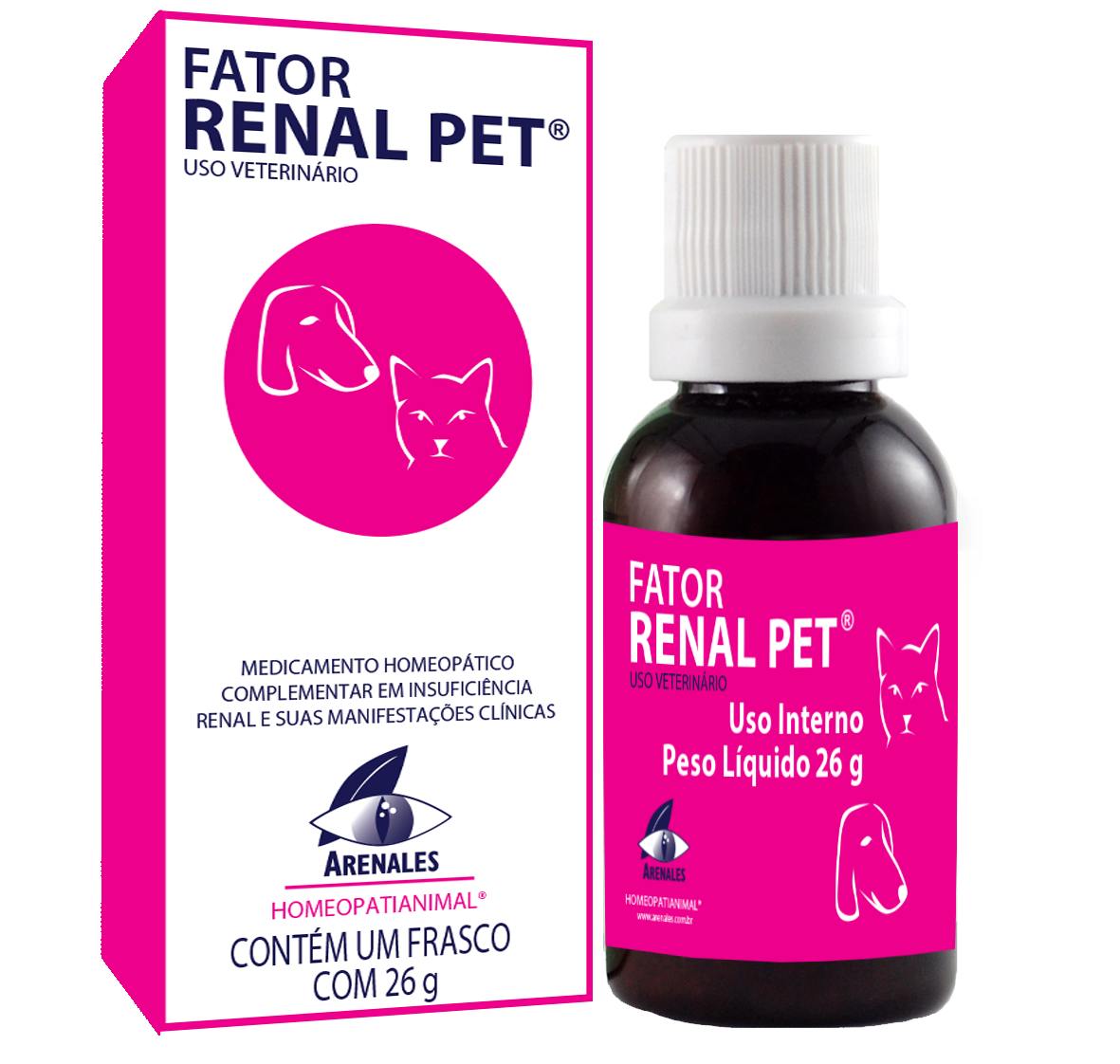 Fator Renal Pet® - Arenales Homeopatia Animal