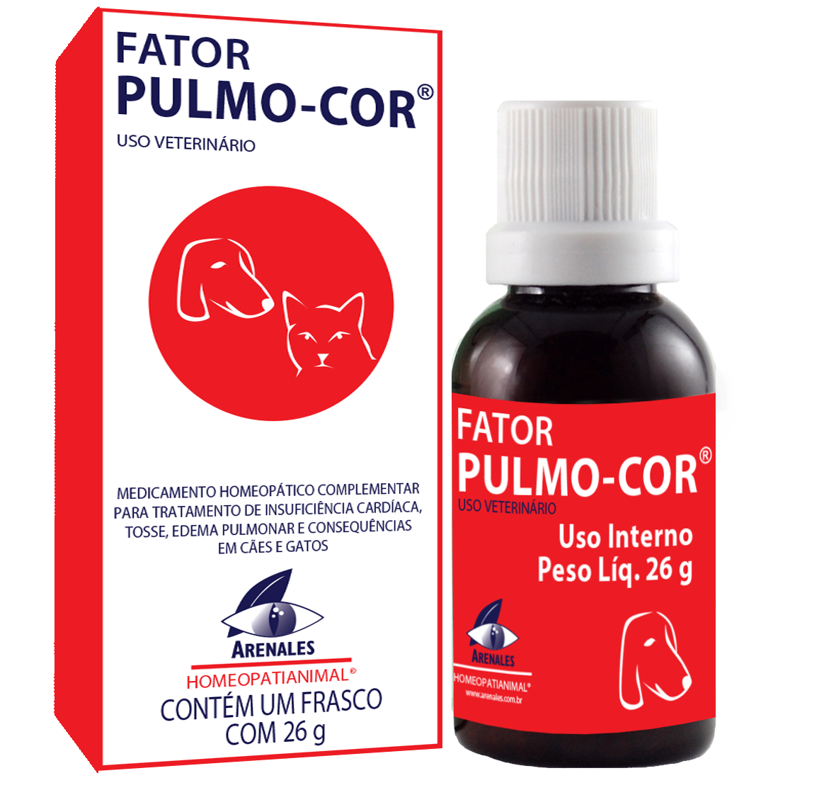 Fator Pulmo-COR® - Arenales Homeopatia Animal