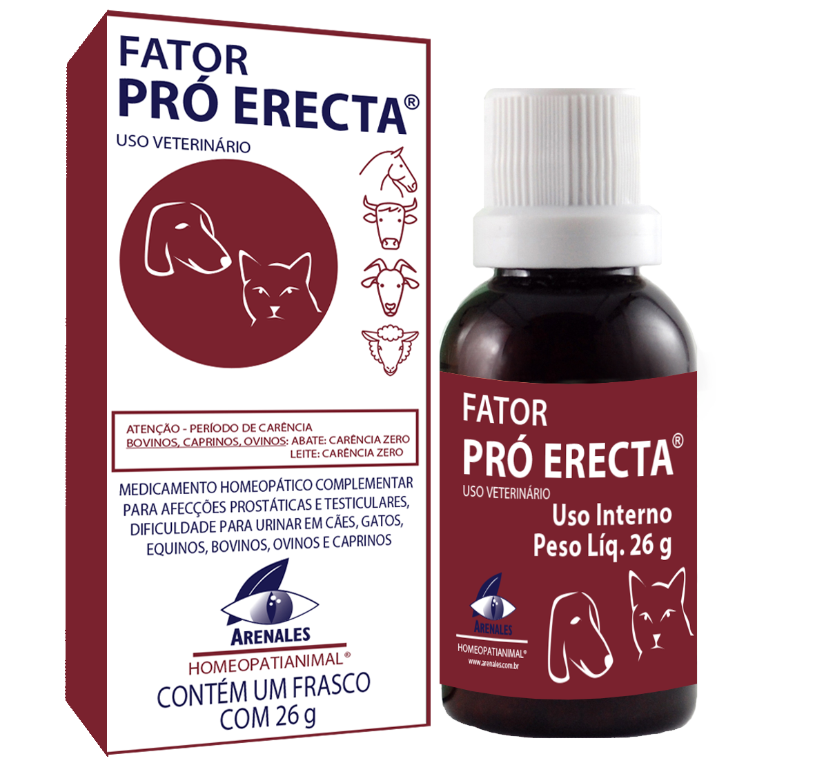 Fator Pró Erecta® - Arenales Homeopatia Animal