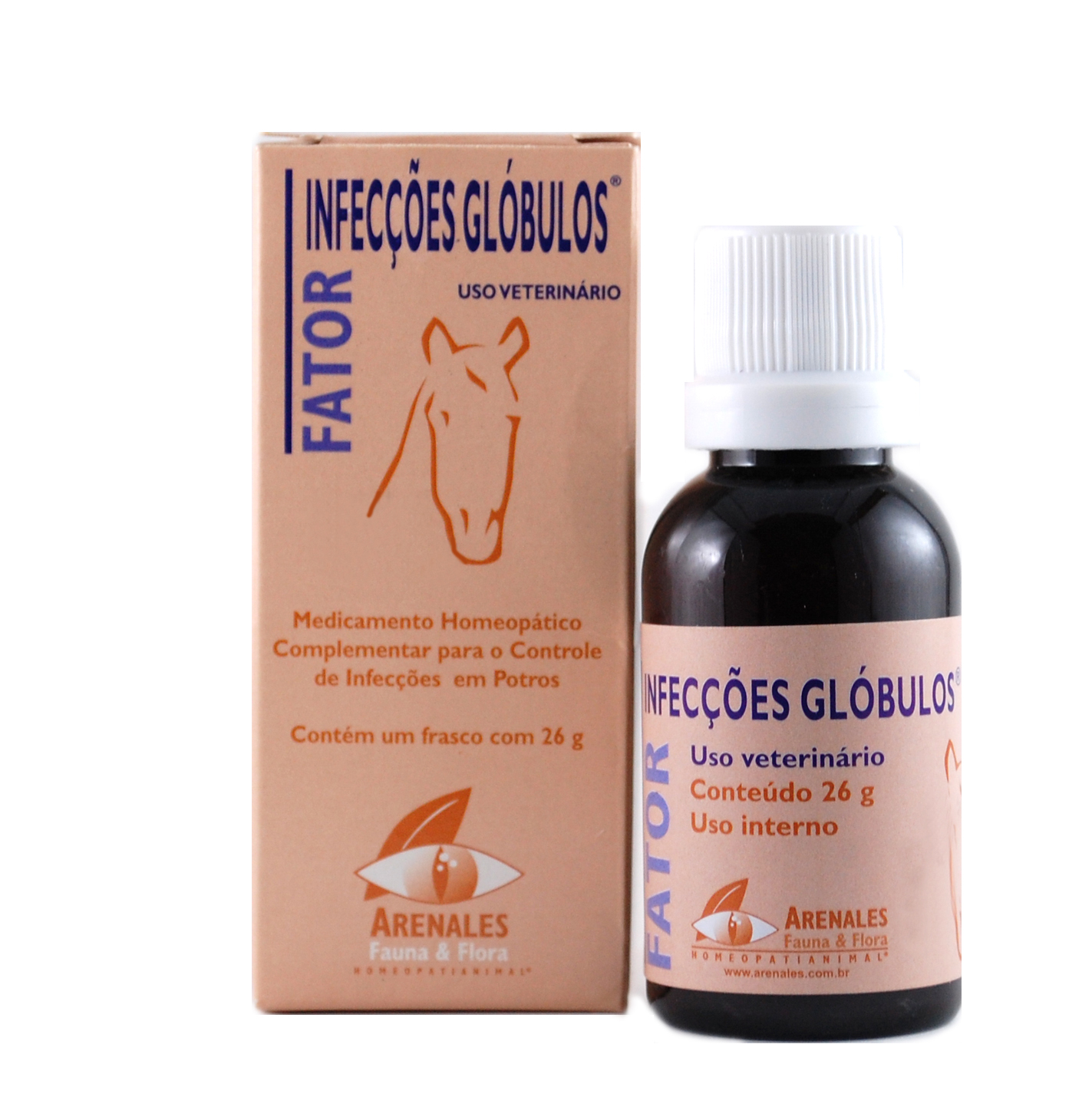 Fator Infecções Glóbulos® Fator Infecções Glóbulos® - Arenales Homeopatia Animal