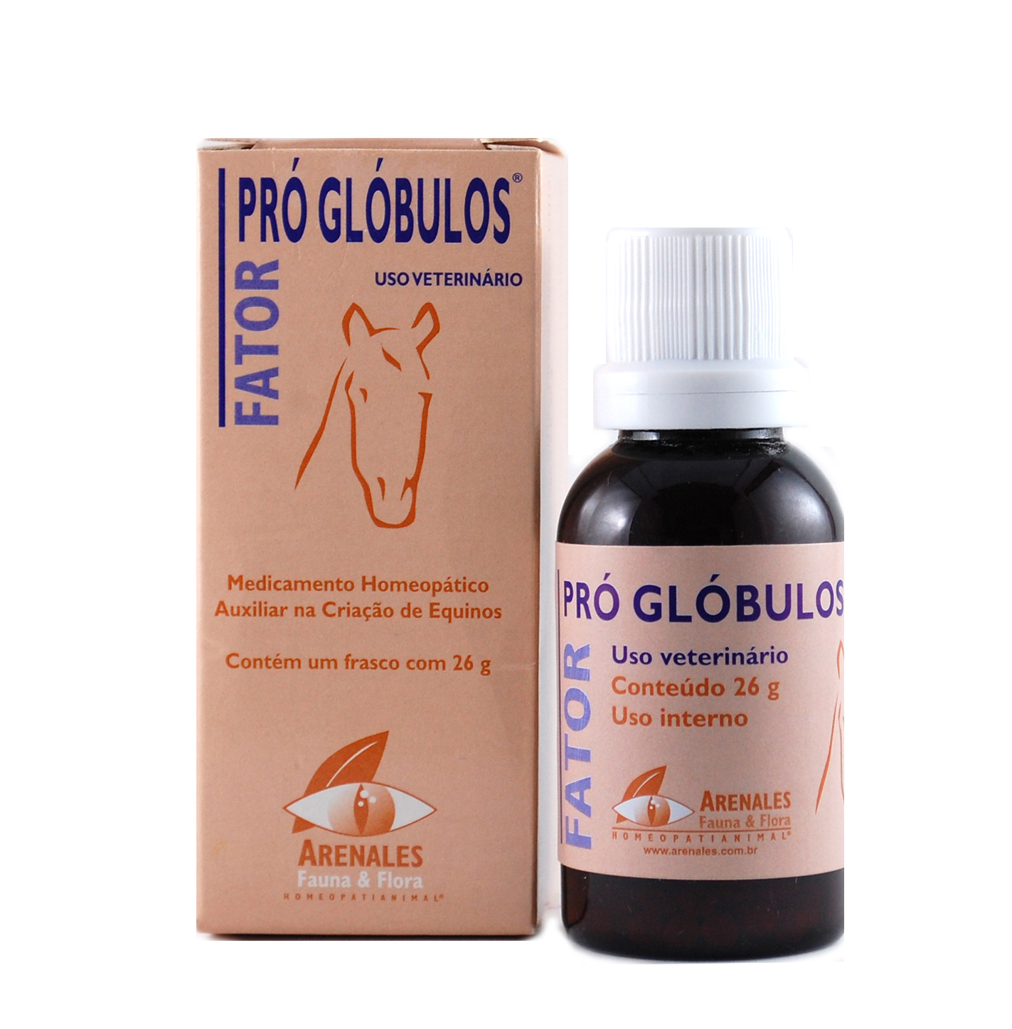 Fator Pró Glóbulos® Fator Pró Glóbulos® - Arenales Homeopatia Animal