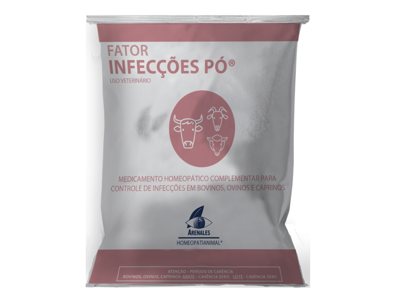 Fator Infecções Pó® - Arenales Homeopatia Animal