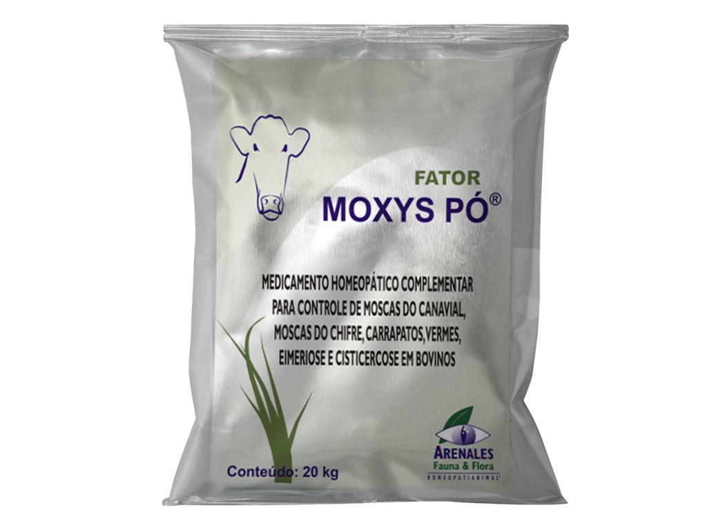 Fator Moxys Pó® Fator Moxys Pó® - Arenales Homeopatia Animal