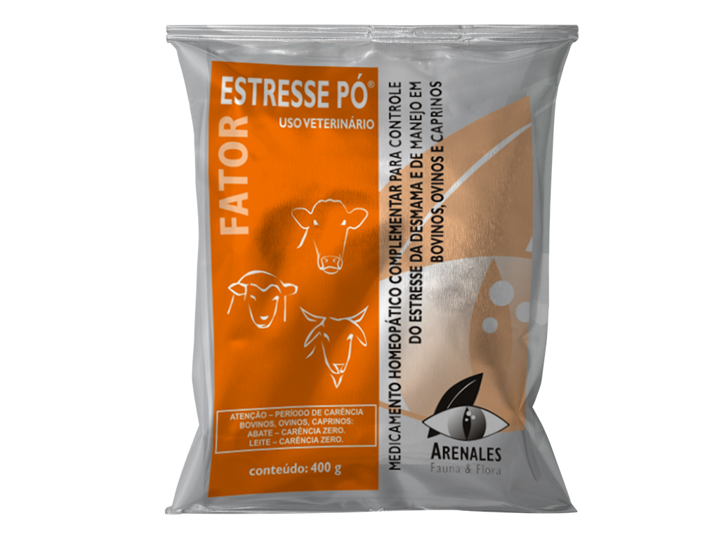 Fator Estresse Pó® - Arenales Homeopatia Animal