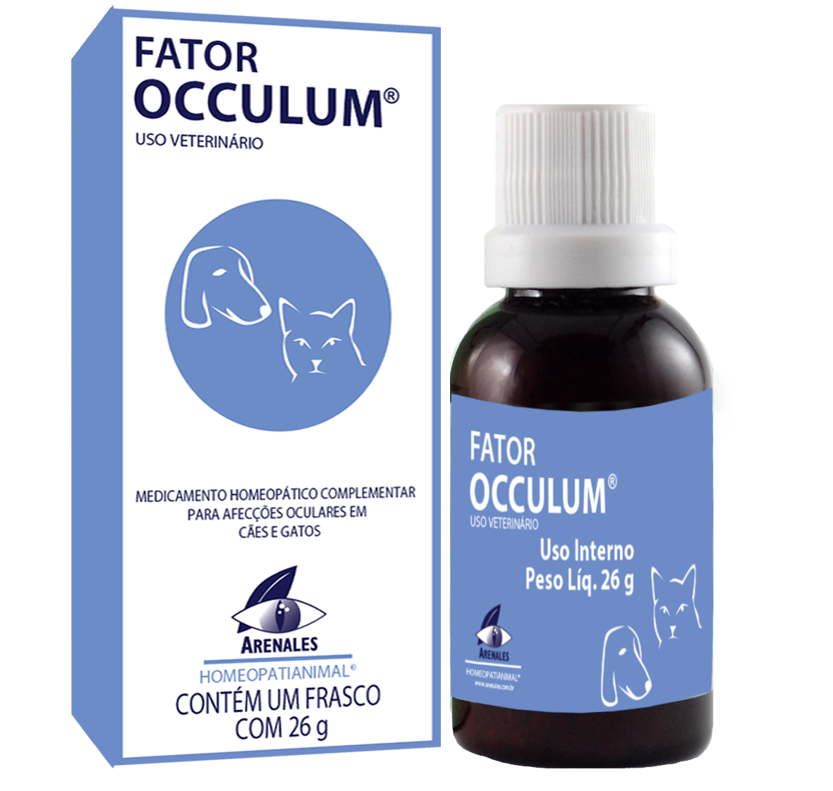 Fator Occulum® Fator Occulum® - Arenales Homeopatia Animal