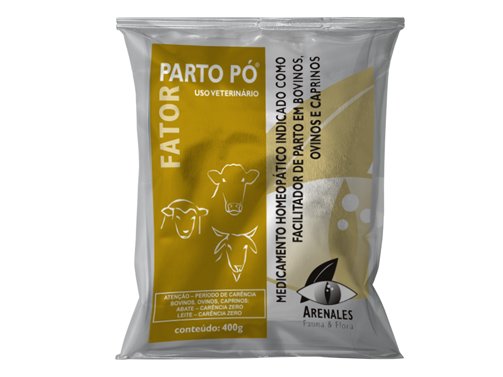 Fator Parto Pó® - Arenales Homeopatia Animal