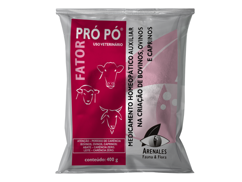 Fator Pró Pó® Fator Pró Pó® - Arenales Homeopatia Animal